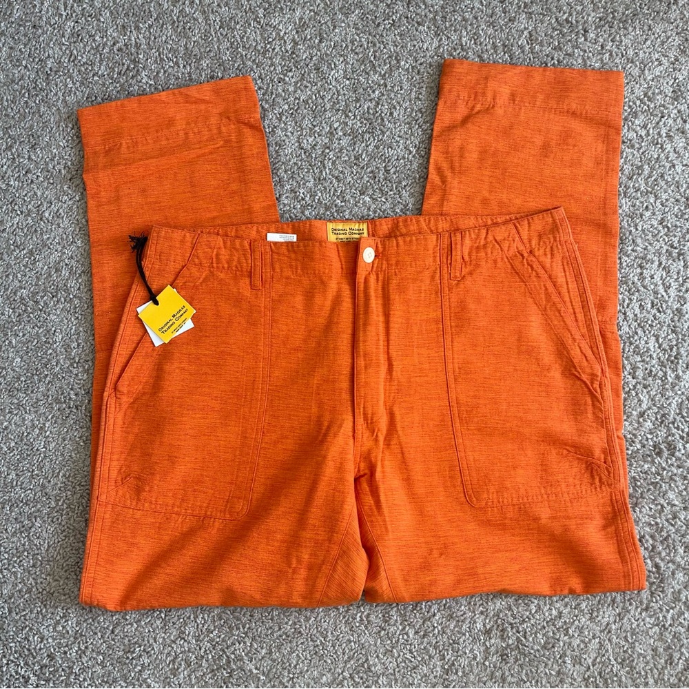 Original Madras Trading Company N°66 Fatigue Trousers Pants